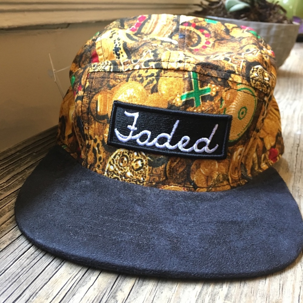 Faded Royalty 5 Panel Jewels Cap Unisex One Size